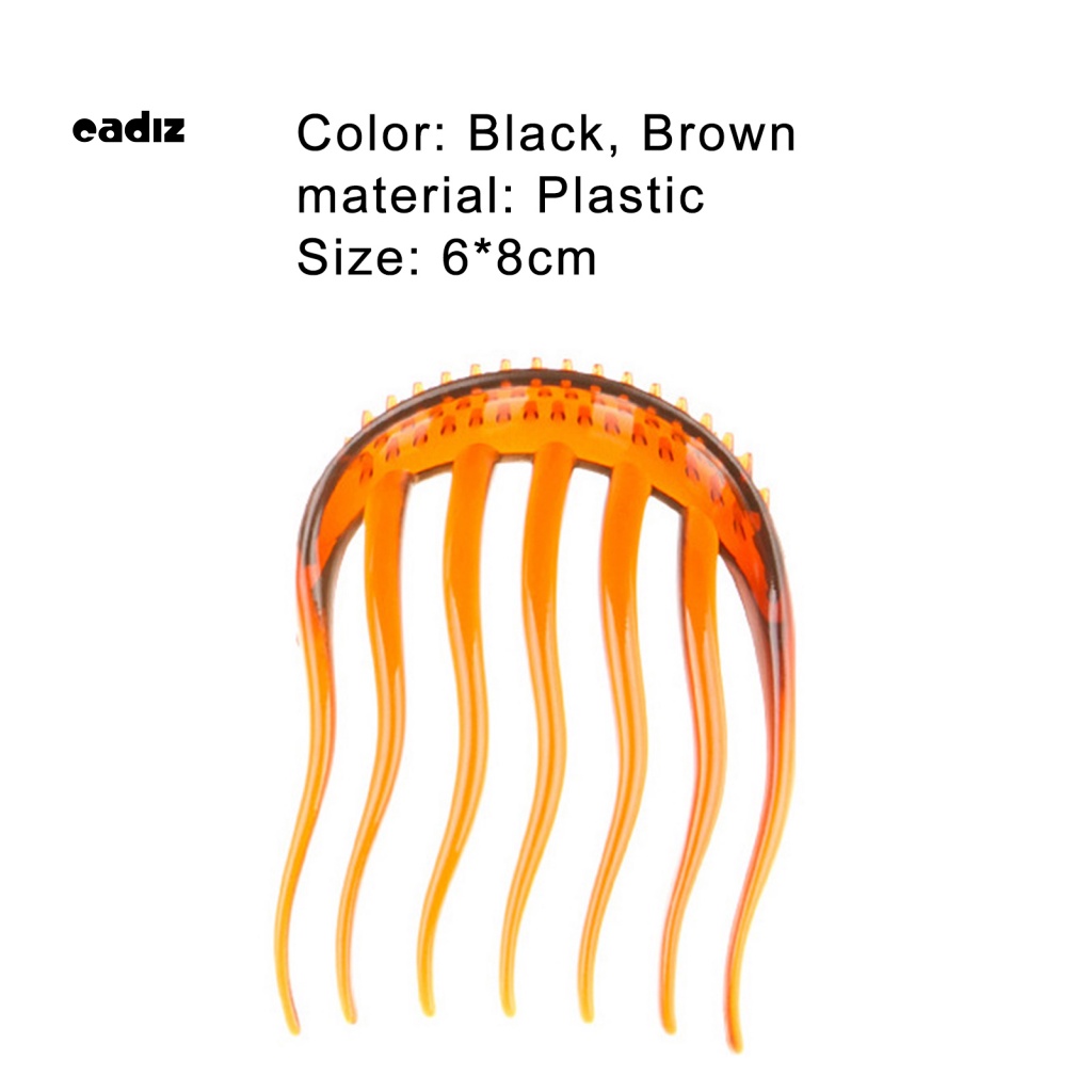 Kẹp Tạo Kiểu Tóc Bằng Nhựa Dễ Sử Dụng Dành Cho Nữ