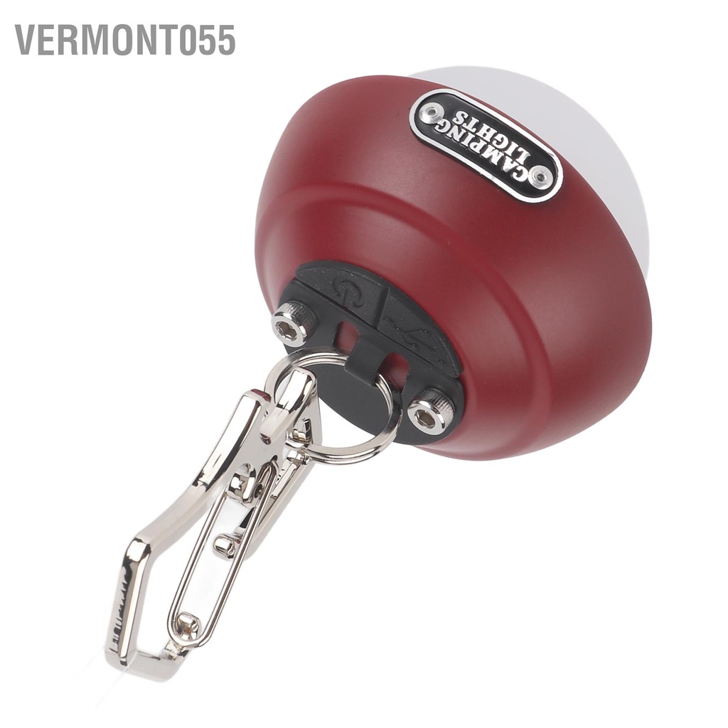 Vermont055 Đèn đuổi côn trùng ngoài trời IPX4 Loại C LED cắm trại có thể sạc lại xung quanh