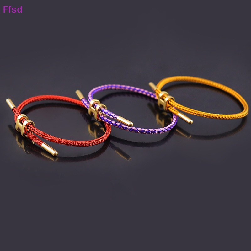 {Ffsd} Vòng Tay Dây Bện Hai Lớp Thời Trang Cho Nam Nữ * Bán Chạy