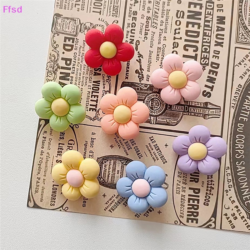 {Ffsd} Hàng Bán Chạy 2 Trâm Cài Áo Hình Cánh Hoa Nhỏ Dành Cho Trẻ Em