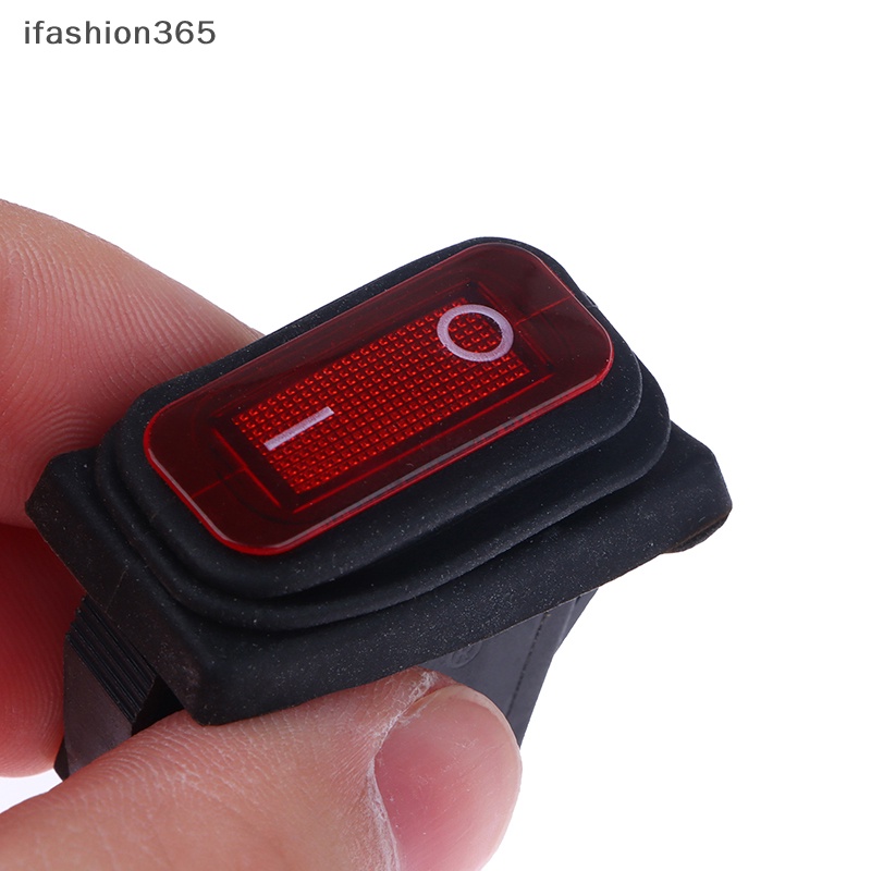 Công Tắc Đèn LED 3 Chấu 12V 220V 20A ifashion365 Chất Lượng Cao