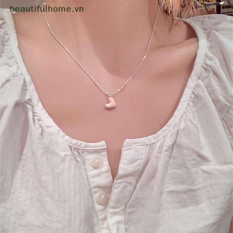 [beautifulhome] Vòng cổ Chuỗi Hạt Ngọc Trai / Ngôi Sao / Trái Tim Xinh Xắn Ngọt Ngào Thời Trang Cho Nữ [beauty]