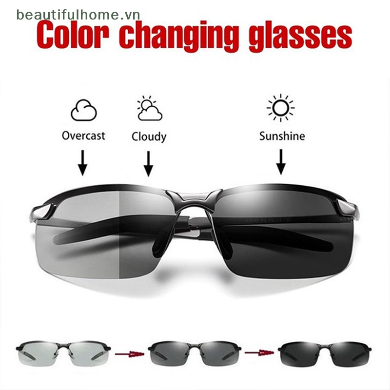 Kính Mát Phân Cực Chống Tia UV 400 Phân Cực Hỗ Trợ Tầm Nhìn Ban Đêm Cho Nam