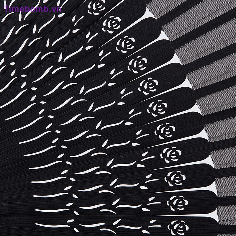 # Túi Đeo Chéo Thời Trang Hàn Cho Nữ # Quạt Xếp Màu Đen Phong Cách Trung Hoa Cổ Điển