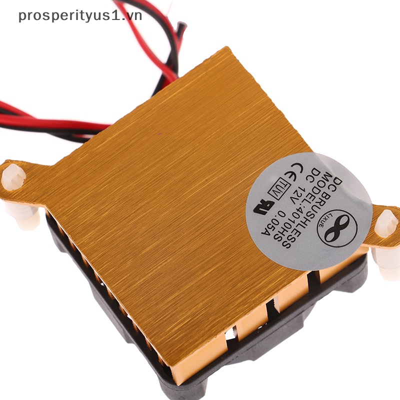 Quạt Tản Nhiệt CPU 5V 12V 60MM Lỗ Hở Chuyên Dụng Cho Máy Tính / Laptop prosperityus1
