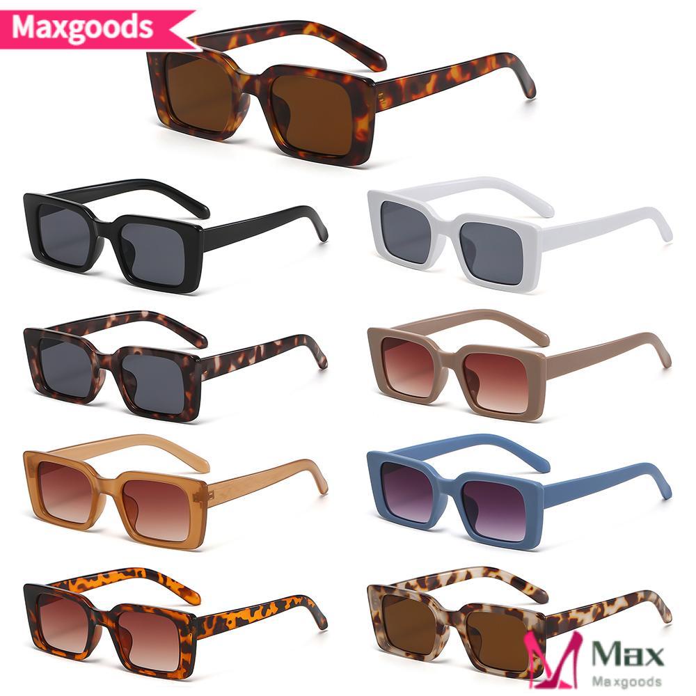 Kính Mát Gọng Vuông Nhỏ Màu Gradient Thời Trang Cho Nữ