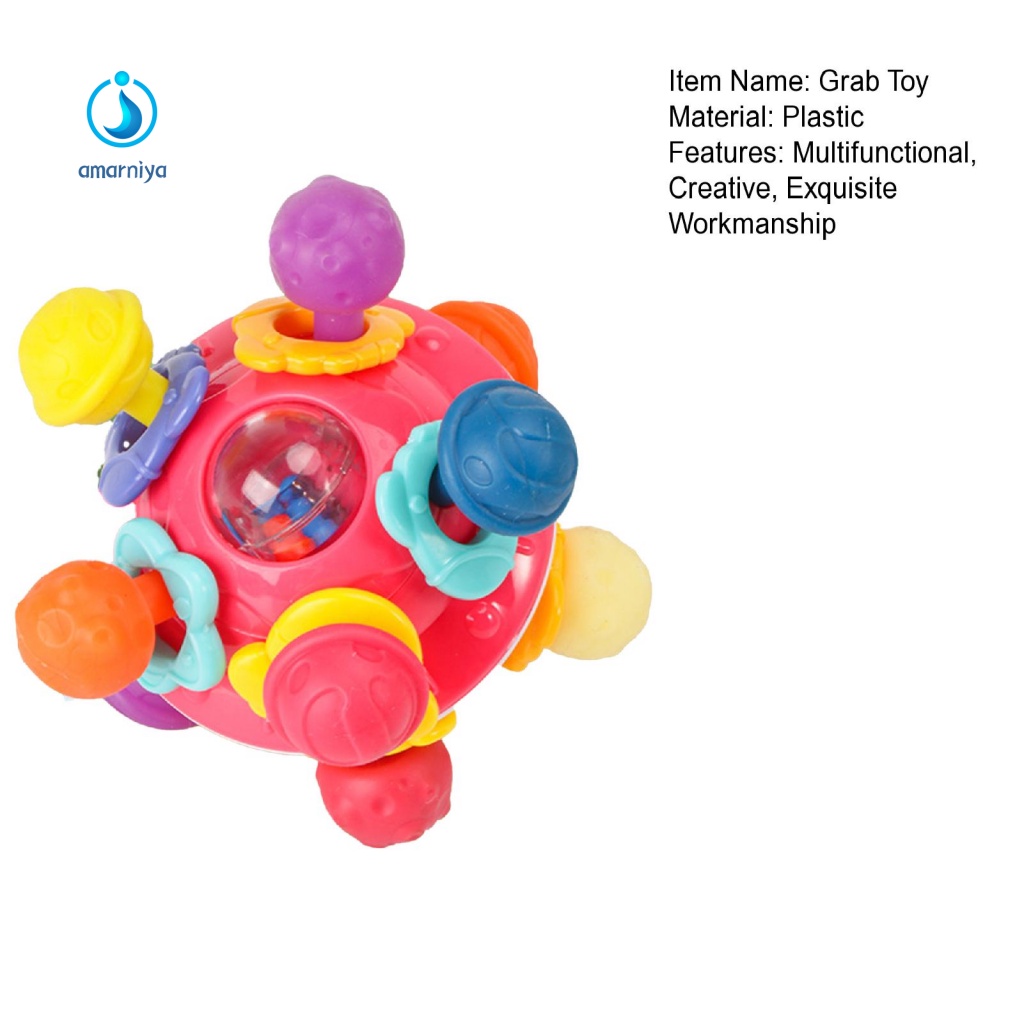 Đồ Chơi Bóng Lục Lạc Manhattan Bề Mặt Mịn Phát Triển Âm Thanh Ảo Thuật Cho Trẻ Mẫu Giáo