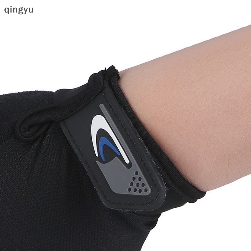 Găng Tay Hai Ngón Chống Nắng Chống Trượt Thoáng Khí Có Thể Chạm Màn Hình Cảm Ứng Cho Nam Nữ