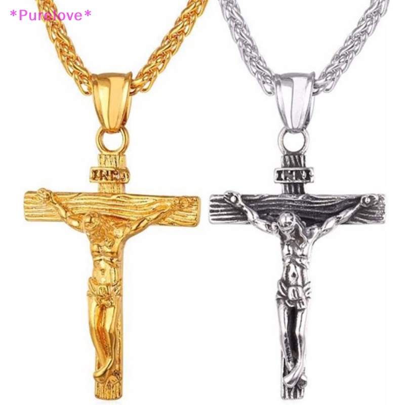 Vòng cổ Mạ Vàng Mặt Thánh Giá Thời Trang Dành Cho Nam Và Nữ Mới