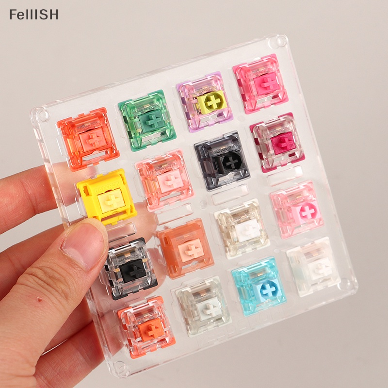 Vỏ Bảo Vệ Công Tắc 16 Nút Chống Bụi Bằng Acrylic 439br