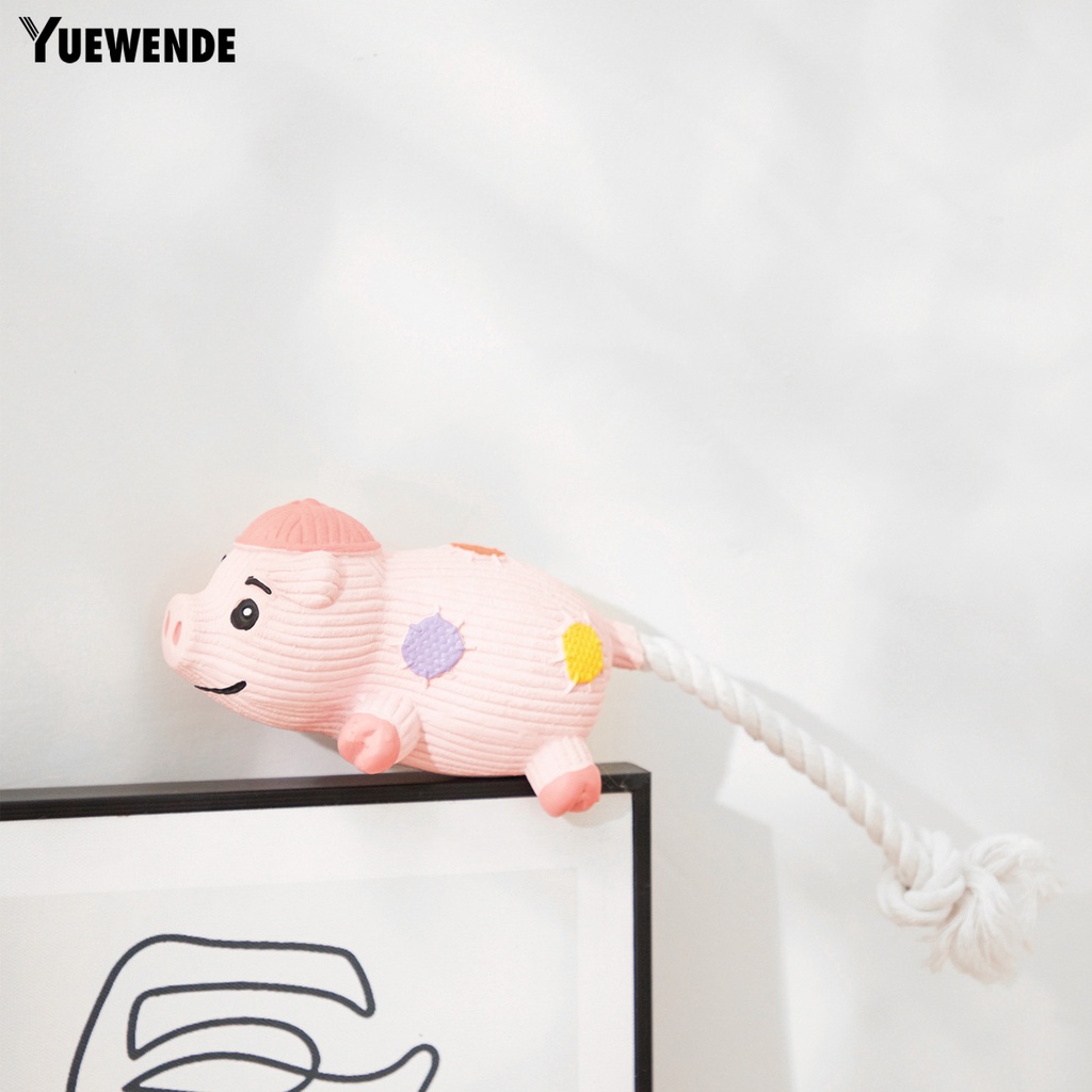 Đồ Chơi Gặm Chống Cắn An Toàn Hình Heo / Sư Tử Hoạt Hình Sáng Tạo Cho Thú Cưng YQ.E