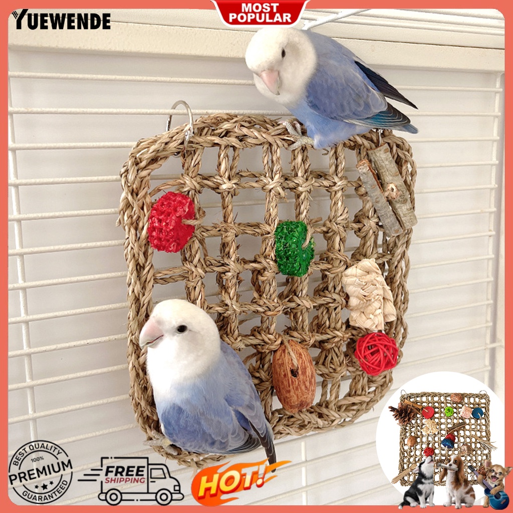 Đồ Chơi Chất Liệu Tự Nhiên Mài Răng Cho Chim Vẹt