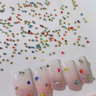 Set 1440 Hạt Đá Tròn Mini Đính Móng Nghệ Thuật