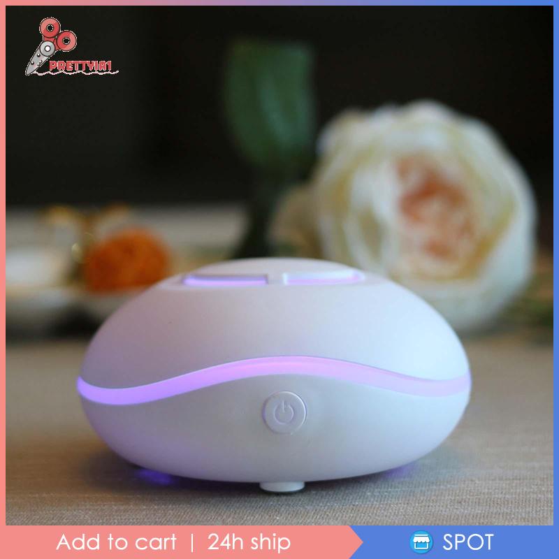 Máy Khuếch Tán Tinh Dầu Prettyia1 Có Đèn LED 7 Màu Sắc Dành Cho Phòng Khách