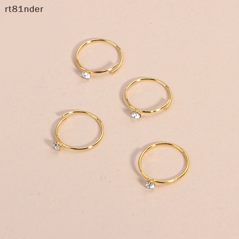 Set 20 Khuyên Mũi Tròn Đơn Giản Thời Trang Cho Nam Nữ