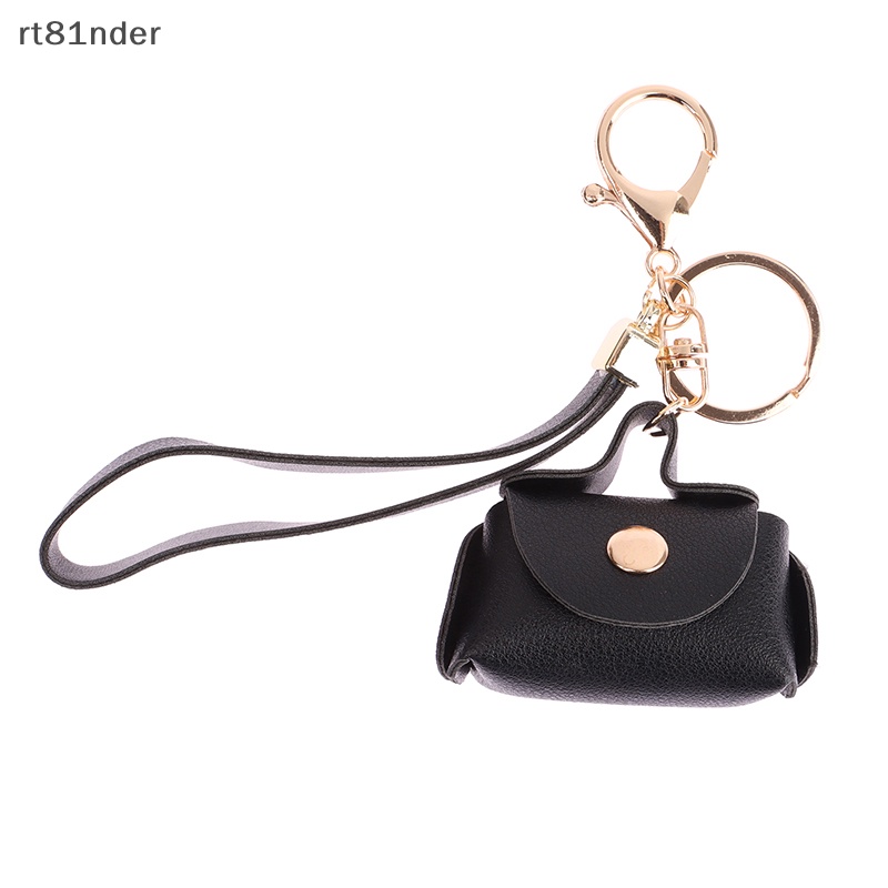 Rt Ví Da Mềm Mini Đựng Tai Nghe / Tiền Xu / Móc Khóa Kiểu Dáng Dễ Thương