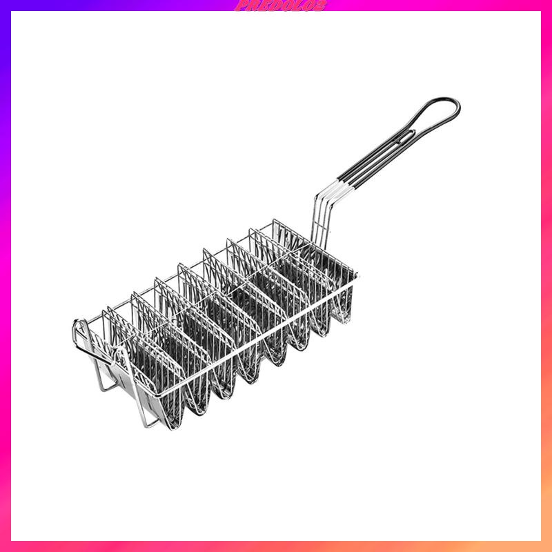 [Predolo2] Rổ Taco Để Chiên Taco 4 Ngăn