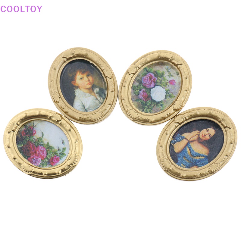 Sticker Dán Tường Trang Trí Nhà Búp Bê Tỉ Lệ 1 / 12