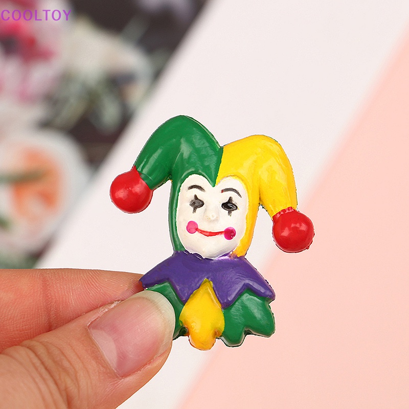 1 Đồ trang trí Chú Hề Mini Trang Trí Tiểu Cảnh Tỉ Lệ 1: 12