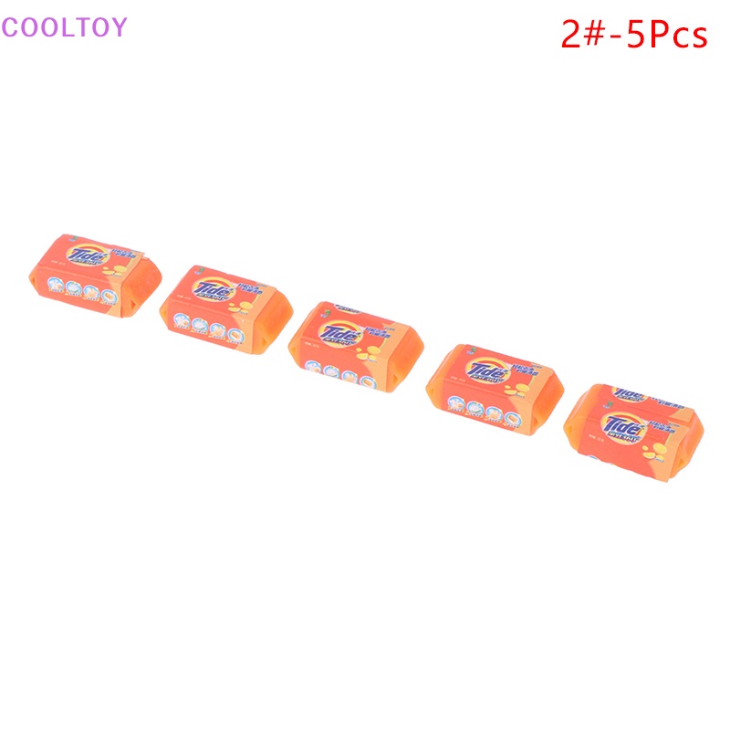 Set 5 Xà Phòng Mini Tỉ Lệ 1: 6 Trang Trí Nhà Búp Bê