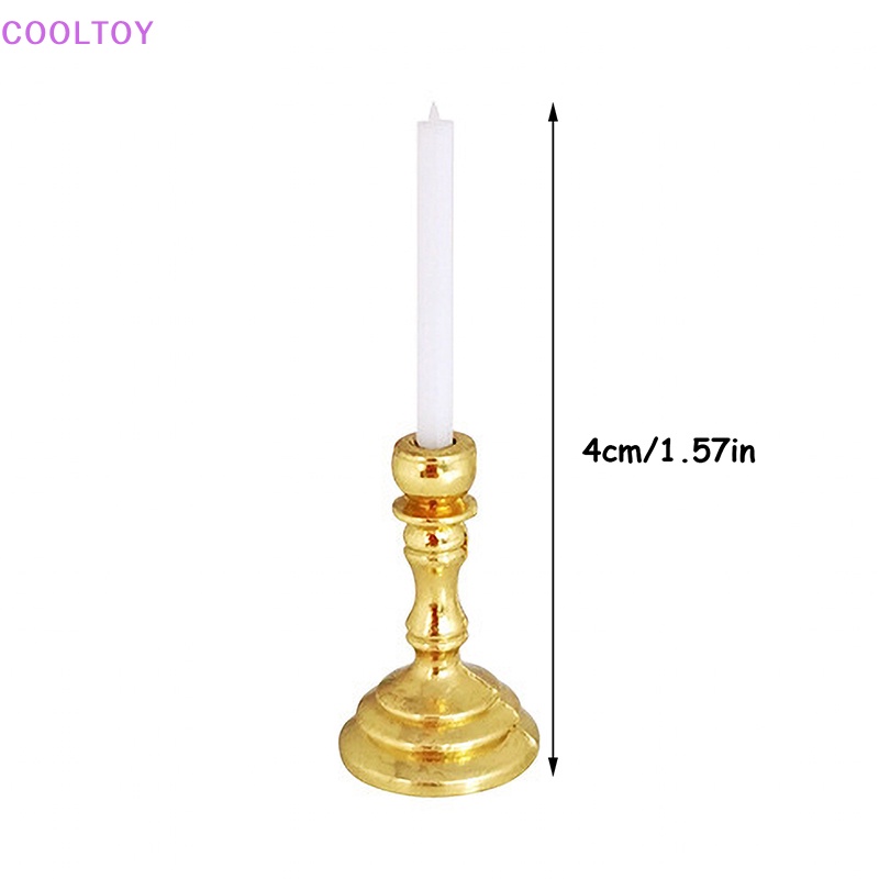 1 Cặp Giá Đỡ Mô Hình Candelabra Trang Trí Nhà Búp Bê 1: 12