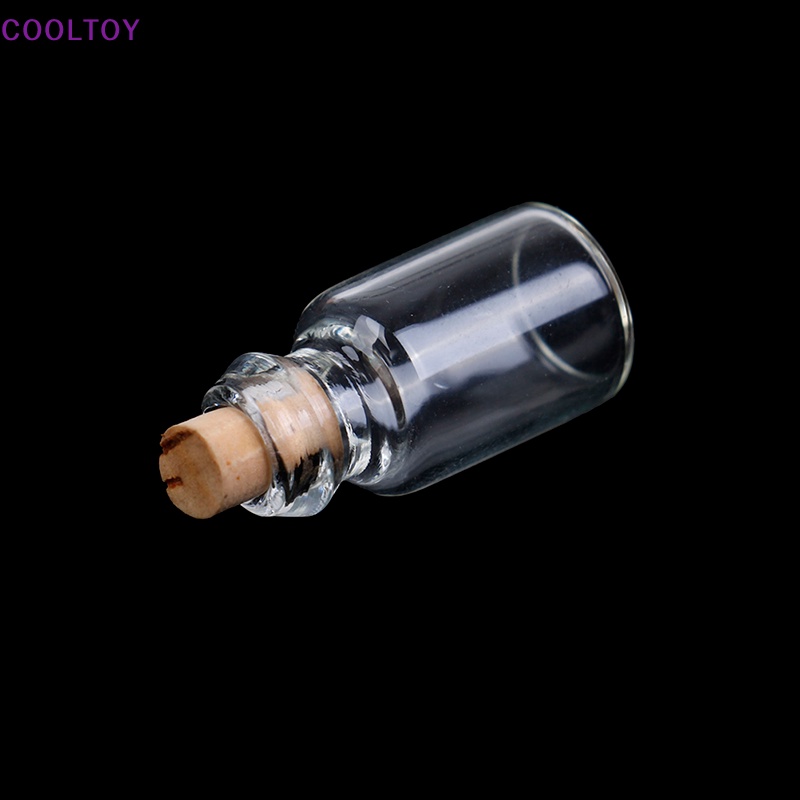 Set 4 Bình Thủy Tinh Rỗng Mini Trang Trí Nhà Búp Bê   Hot!