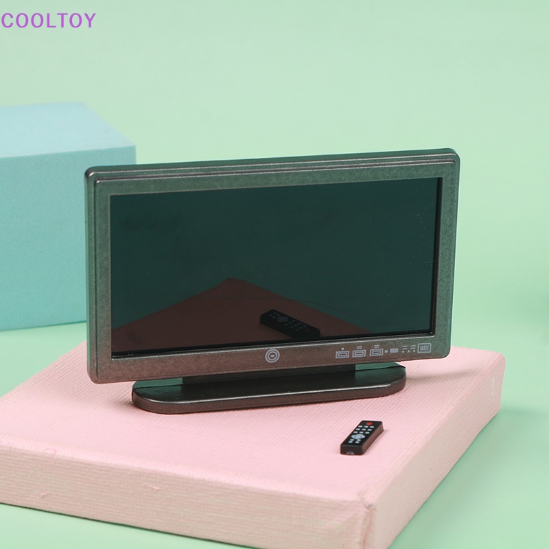 Tv Điều Khiển Từ Xa Tỷ Lệ 1: 12 Trang Trí Nhà Búp Bê