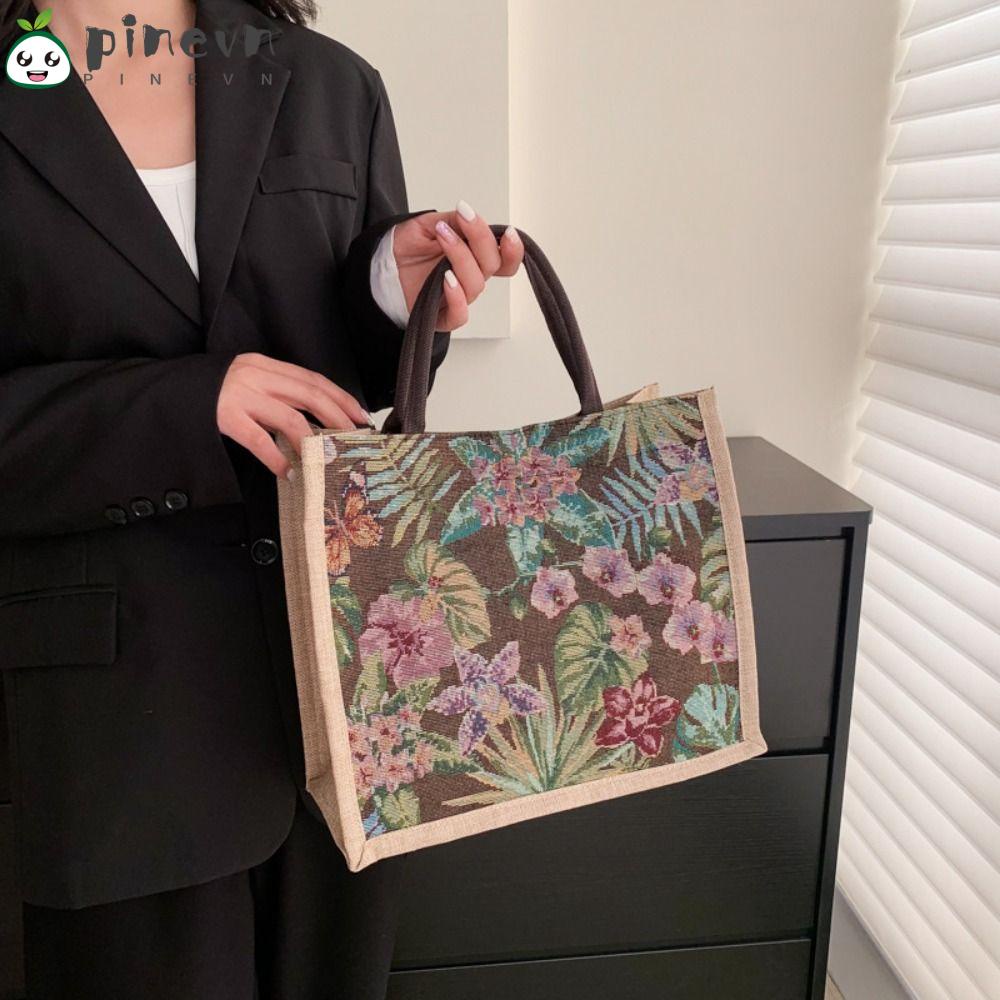 Túi Tote Họa Tiết Hoa Thời Trang