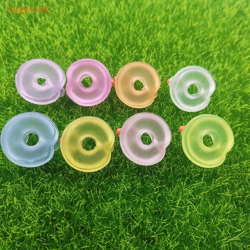 Bộ 5 Đồ trang trí Chú Vịt Bơi Lội Màu Dạ Quang Dễ Thương Trang Trí Xe Hơi