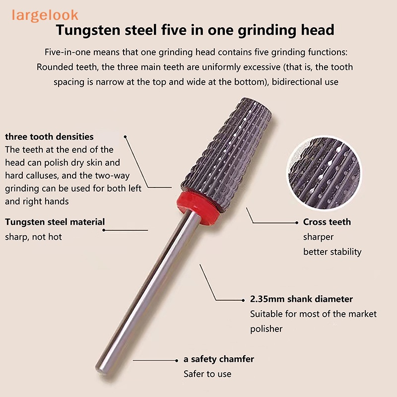 Đầu Mài Móng Tay Bằng Cacbua Chuyên Dụng