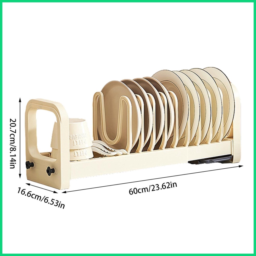 Giá Để Chén Dĩa Ráo Nước Có Thể Xếp Chồng Tiện Dụng Cho Nhà Bếp