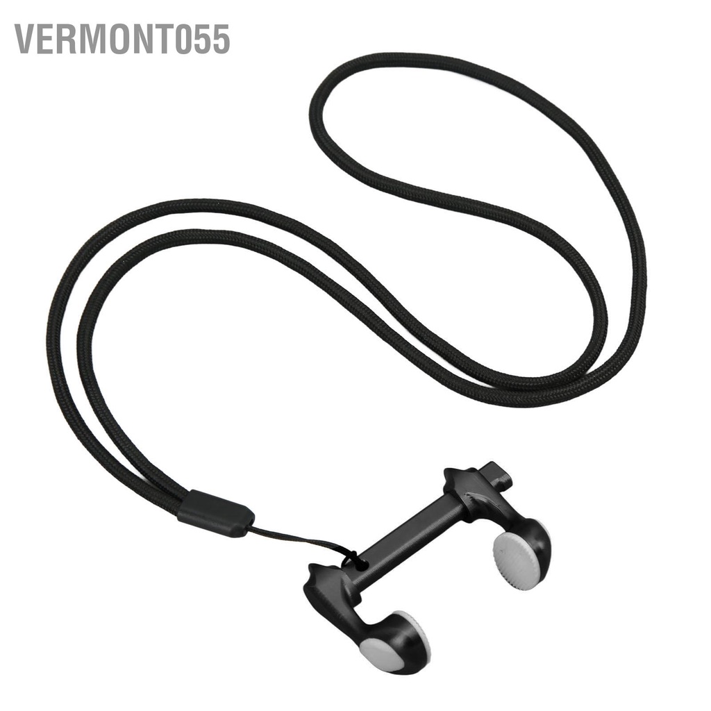 Vermont055 Kẹp mũi lặn Hợp kim nhôm có thể điều chỉnh Cắm bơi chuyên nghiệp dây buộc