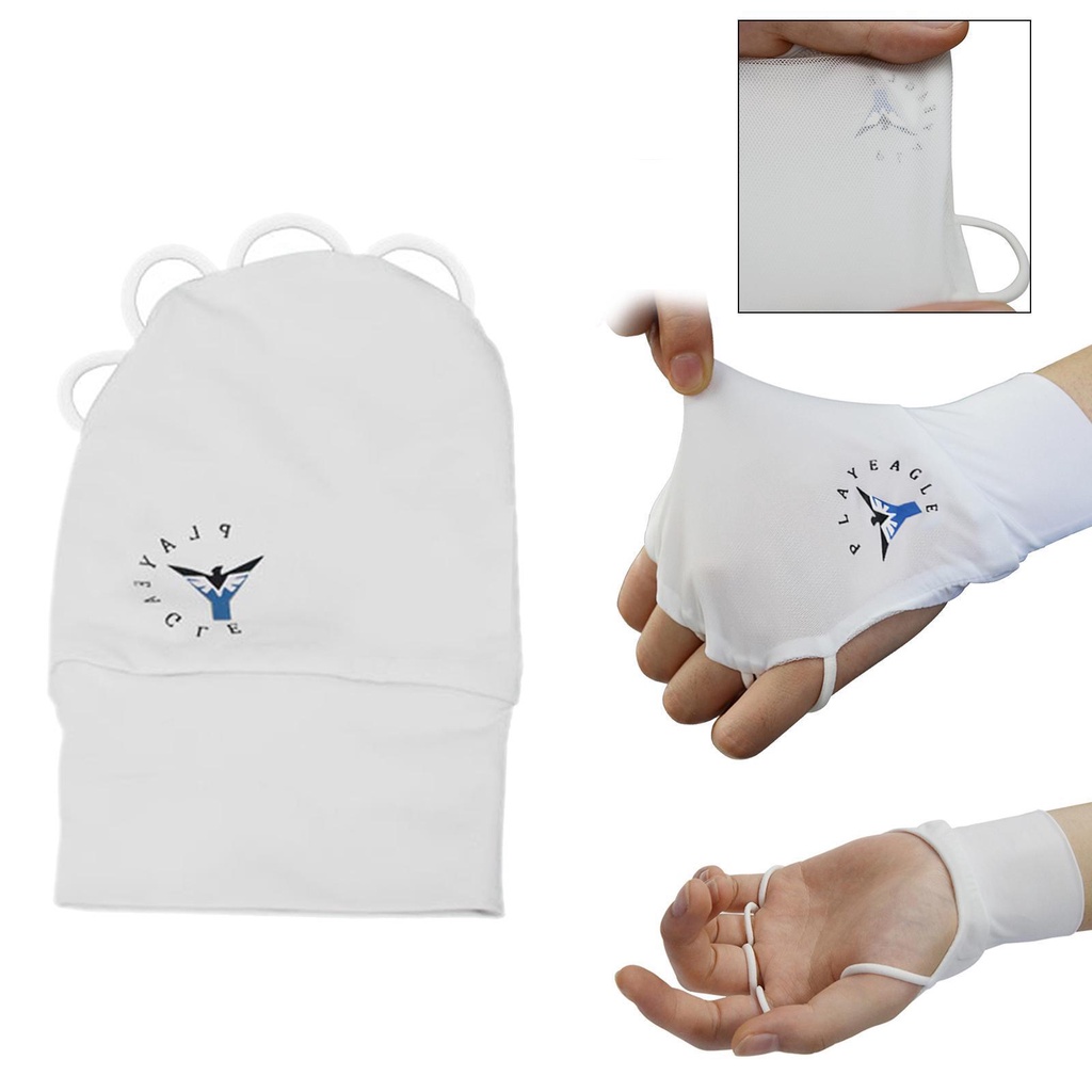 Găng Tay Chơi Golf / Câu Cá Chống Tia UV Bảo Vệ Trái Màu Trắng Cho Nam Và Nữ
