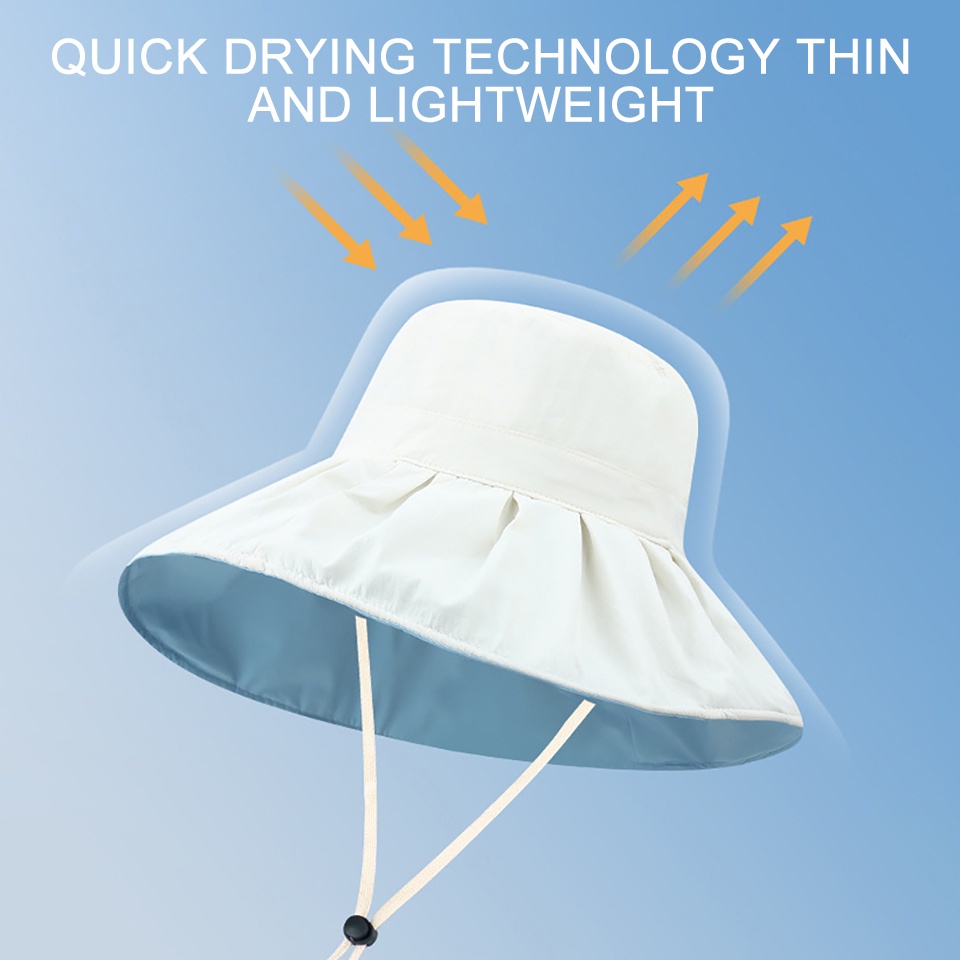 Mũ Rộng Vành Chống Nắng Tia UV Màu Sắc Thời Trang Dành Cho Nữ