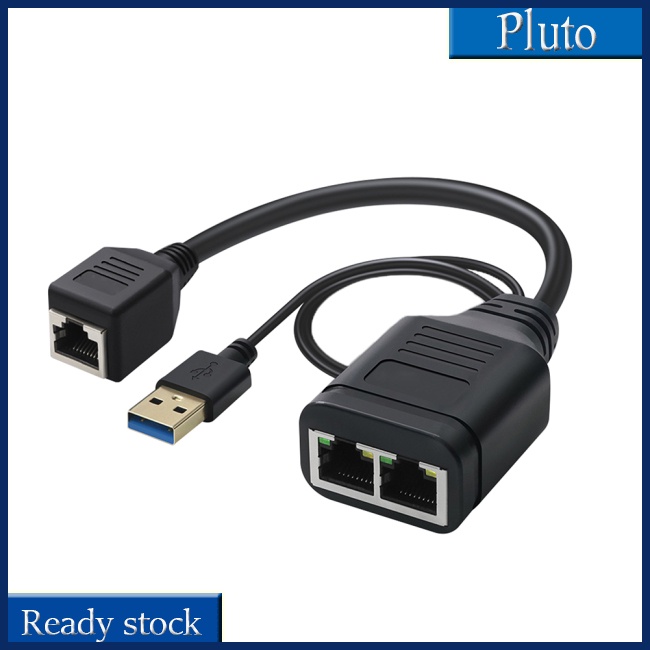 Mới Bộ Chia Mạng Lan RJ45 1 Female Sang 2 Female