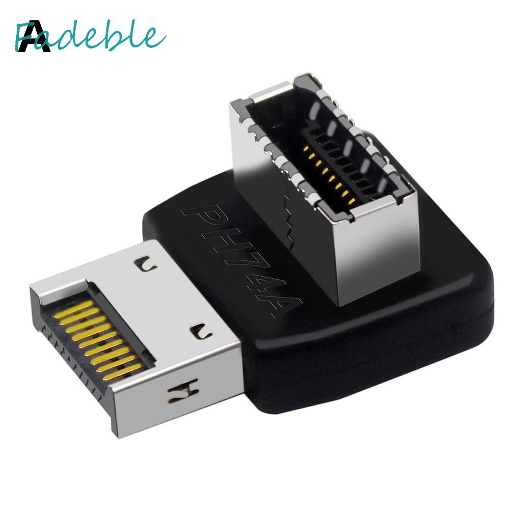 Bộ Chuyển Đổi USB 3.1 Type E 90 Độ Phía Trước USB C Cho Bo Mạch Chủ PC