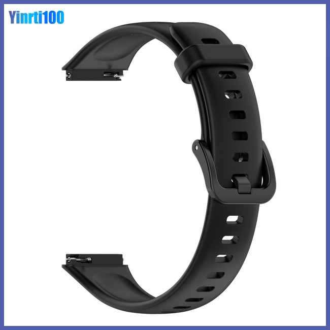 Dây Đeo Thay Thế Chất Liệu Silicon Màu Trơn Phong Cách Thể Thao Cho Huawei Band 7