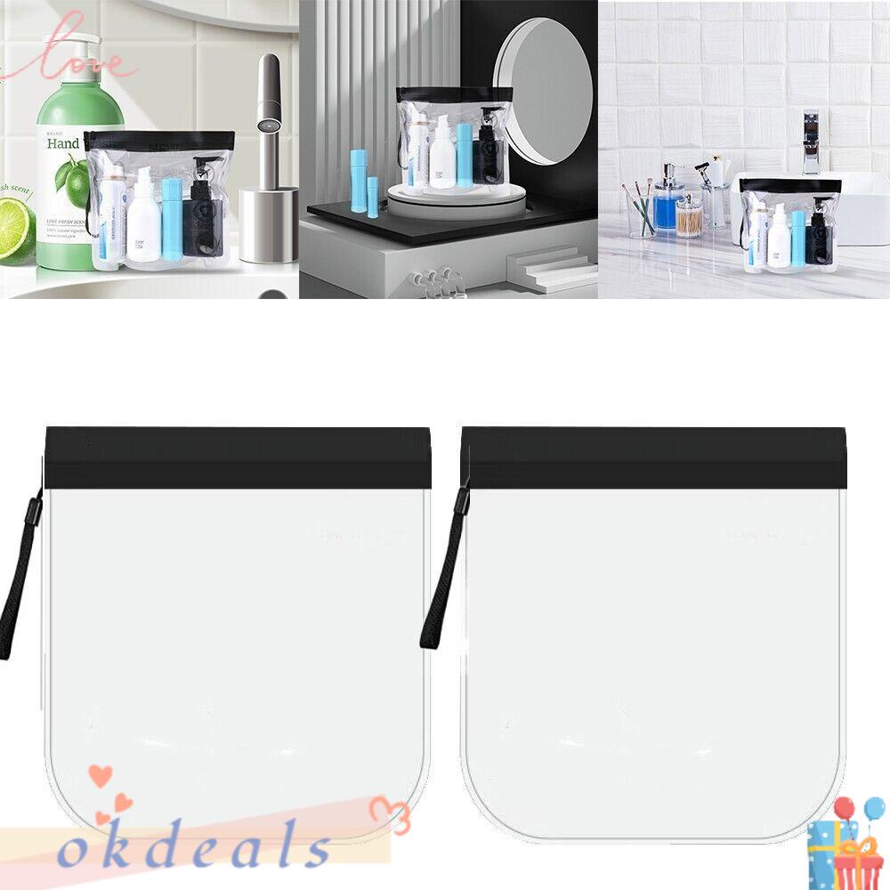 Túi Đựng Mỹ Phẩm / Đồ Trang Điểm Trong Suốt Tiện Dụng Khi Đi Du Lịch