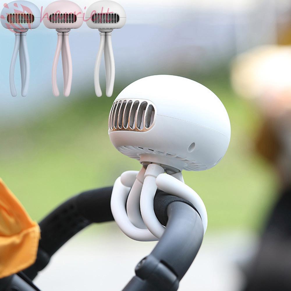 Quạt Làm Mát Mini 3 Tốc Độ Có Cổng Sạc USB Cho Hoạt Động Ngoài Trời