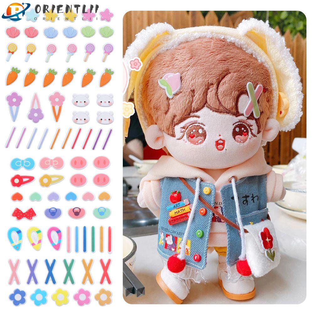 Sticker Hoạt Hình Chống Thấm Nước Cổ Điển Dành Cho Búp Bê