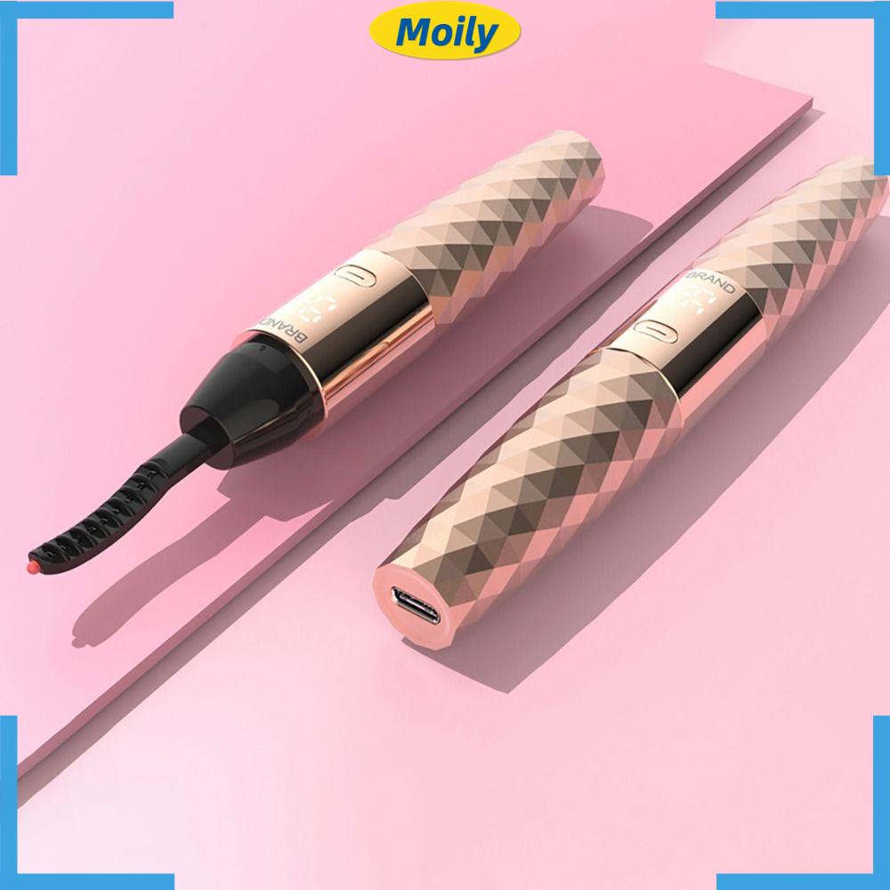 Máy Uốn Lông Mi Bằng Nhiệt Chạy Điện Có Màn Hình Kỹ Thuật Số Tự Nhiên