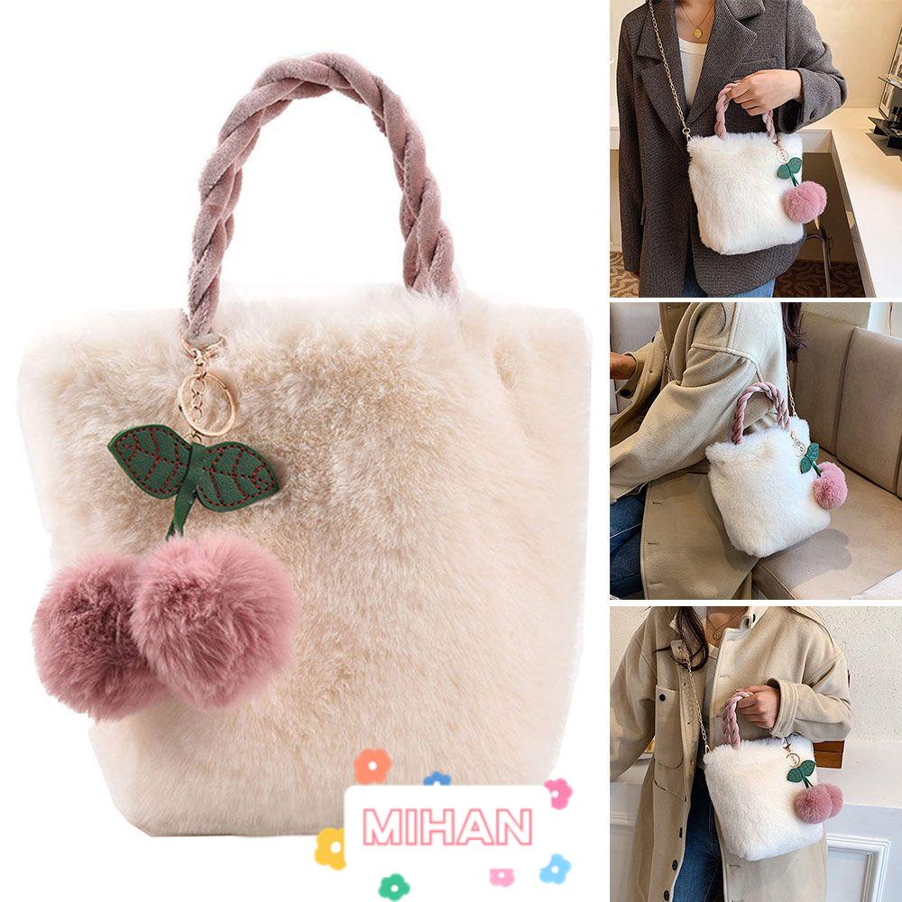 Túi Xách Lông Nhung Mềm Mại MIHAN1 Dành Cho Nữ