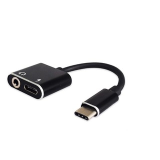 Cáp chuyển Type-C Ra (3.5 Tai Nghe Và Type-C Sạc)