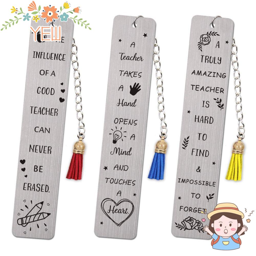 Set 3 Thẻ Đánh Dấu Trang Sách In Chữ Thank You Perfet Tiện Dụng