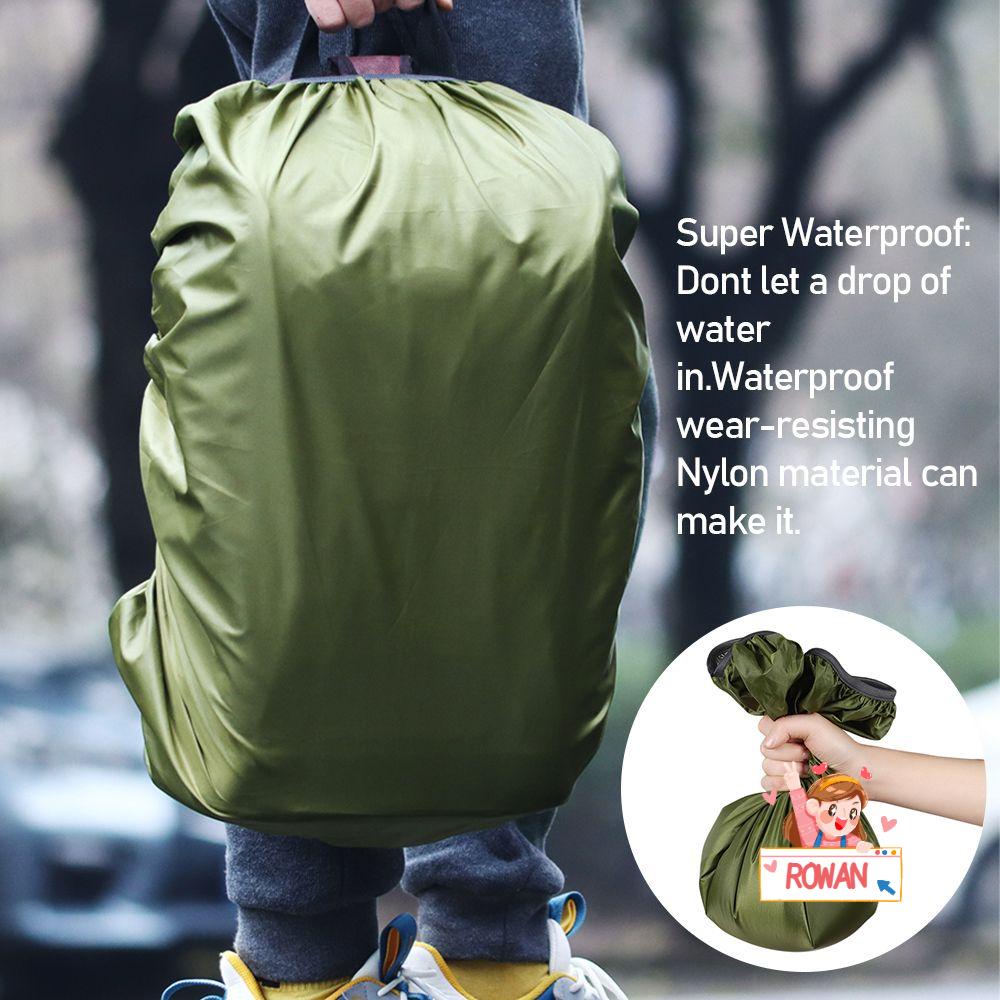 1 Vỏ Bọc Balo Chống Thấm Nước Mưa Dành Cho Cắm Trại Leo Núi Ngoài Trời