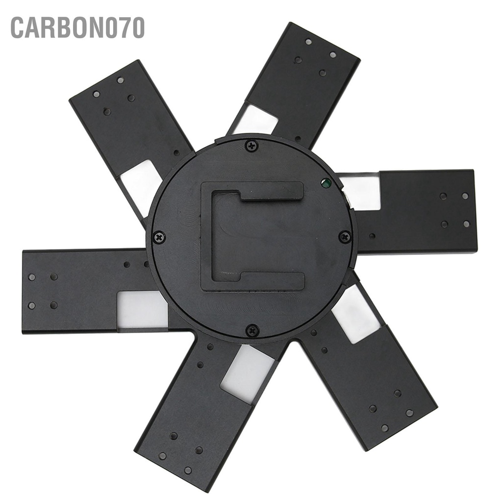 Carbon070 Máy quảng cáo hình ba chiều 3D Hệ thống treo xoay ảnh không khí 1532 Hạt đèn 6 lá chiếu 100‑240V