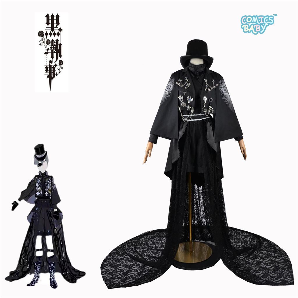 Black Butler 15th Anniversary Ciel Cosplay Costume xs-3xl Suit Anime Ciel Phantomhive Halloween Uniform