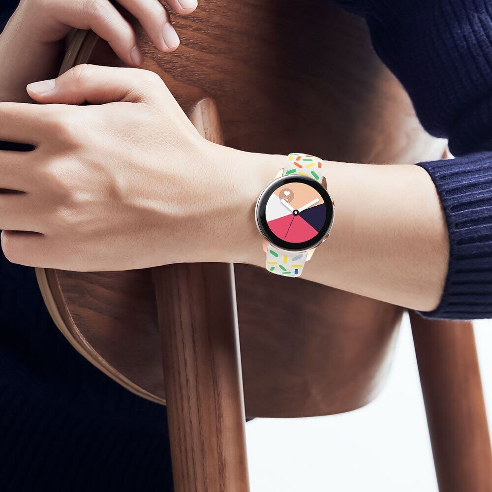 Dây Đeo Silicon 20mm 22mm Cho Đồng Hồ Thông Minh Samsung Galaxy Watch 3 4 5 Pro 45 46mm Huawei Watch 4 Pro GT 2e