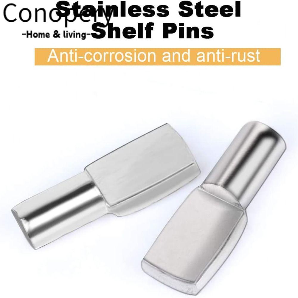 CONOPERY Bộ 100 Chốt Gắn Kệ Tủ Hình Muỗng Độc Đáo Tiện Dụng