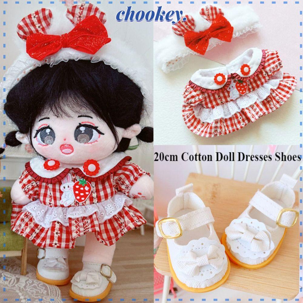 CHOOKEY Băng Đô Cài Tóc Đính Búp Bê Nhồi Bông Dễ Thương